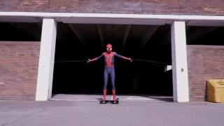 SPIDERMAN vs JETROLL - HOVERBOARD