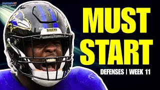 5 Must Stream Defenses for 2025 Fantasy Football Week 11