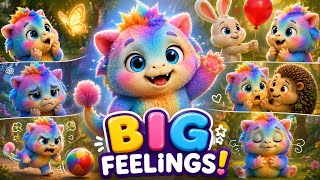 Moki’s Big Feelings 🌈 | Learning Emotions for Kids❤️