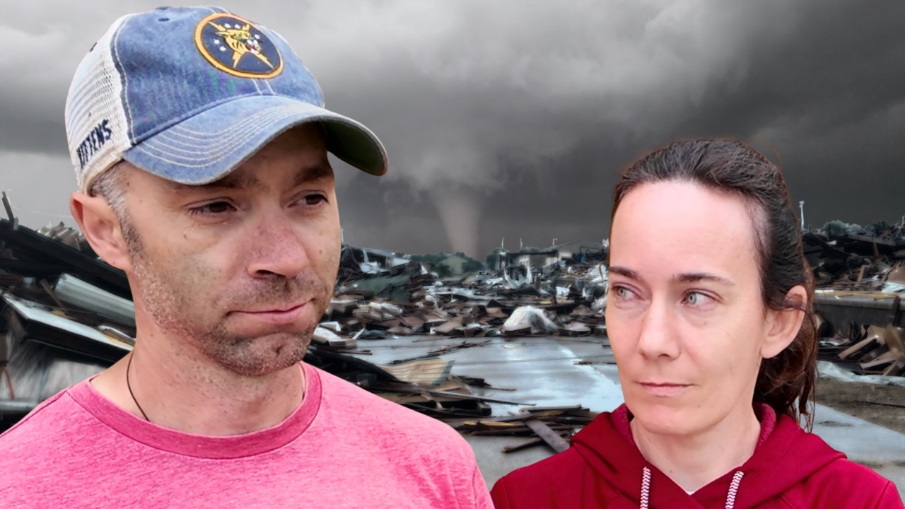 They Got to Their Tornado Shelter Just In Time... - YouTube