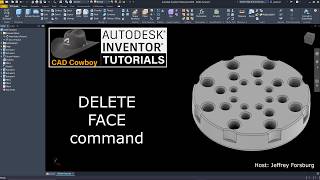 Autodesk Inventor - Delete face Command Net Worth
