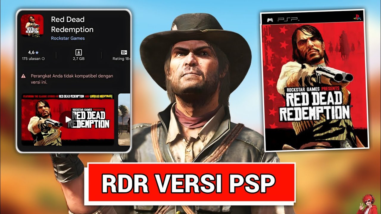 Game RDR Versi PSP Di Android Offline 