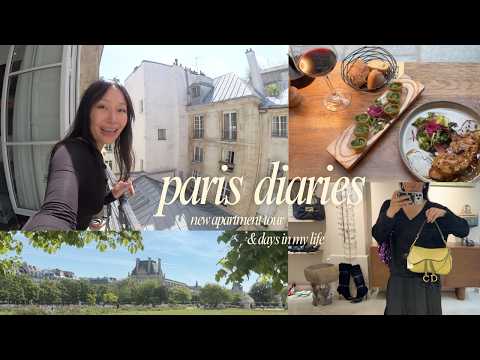 moving in to my new paris loft, vintage shopping & solo dining in le marais
