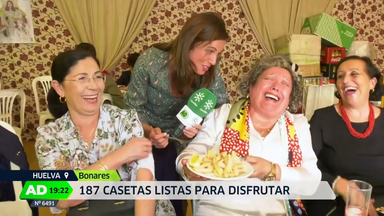 Bonares, la Borrasca Bernard destroza el recinto ferial.