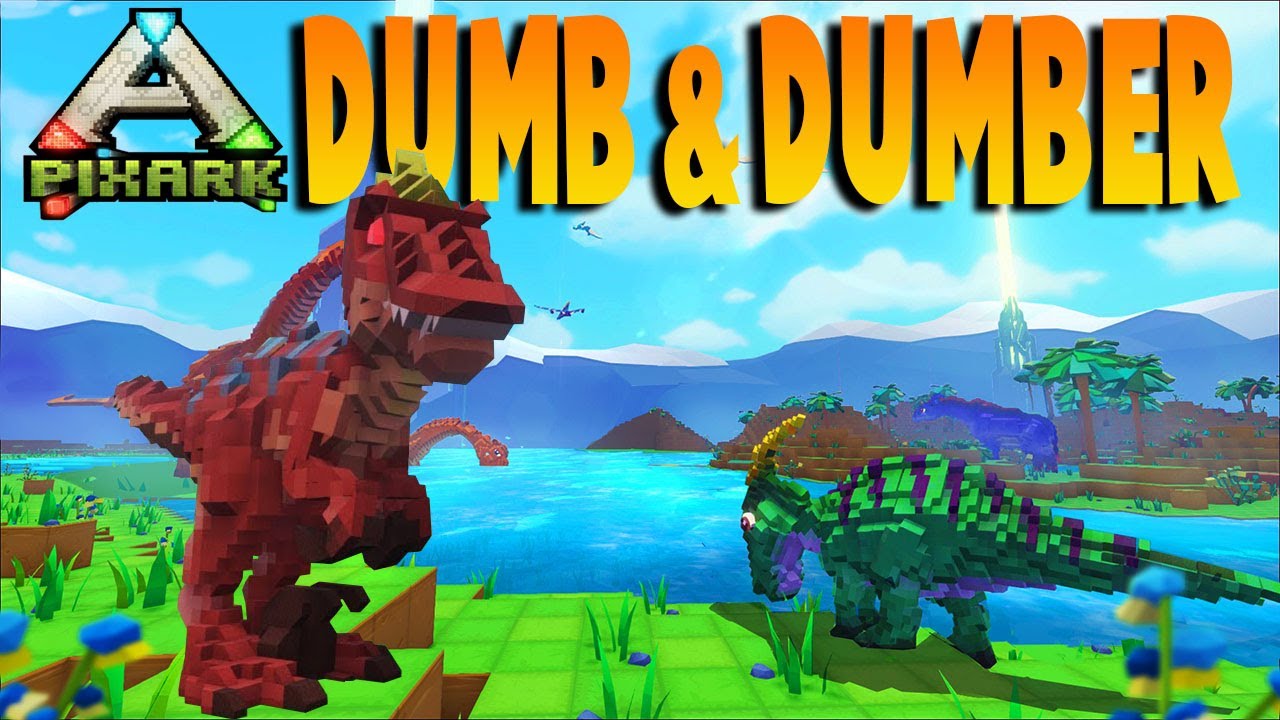 DUMBER IS GREAT RAPTOR FOOD - PixARK (2) - YouTube