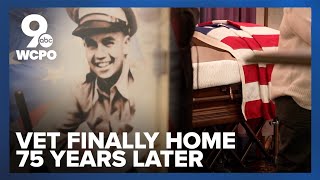 Korean War veteran's remains return home after 75 years