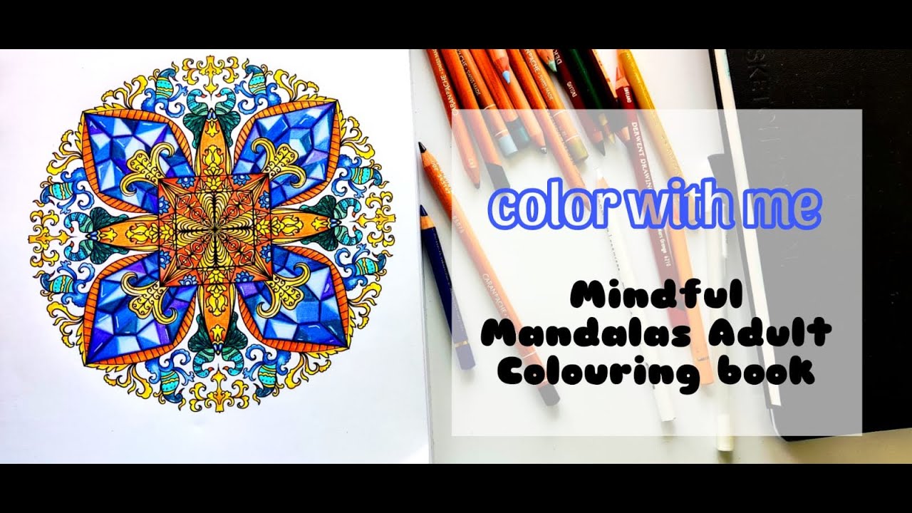 Color Along With Me: 100 Mandalas Adult Coloring Book #coloralong