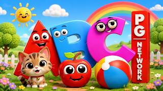 ABC Rhymes for Toddlers |A to Z ABC Phonics Song for Kids | Phonics Fun with A for Apple #kidssongs