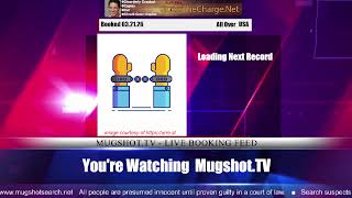 Mugshot TV - Live Arrest Booking Video Stream