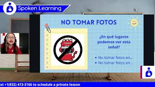 Most common signals and posters in Spanish