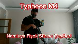 Typhoon M4 (t4) Namluya Fişek Sürme Çeşitleri. #shotgun