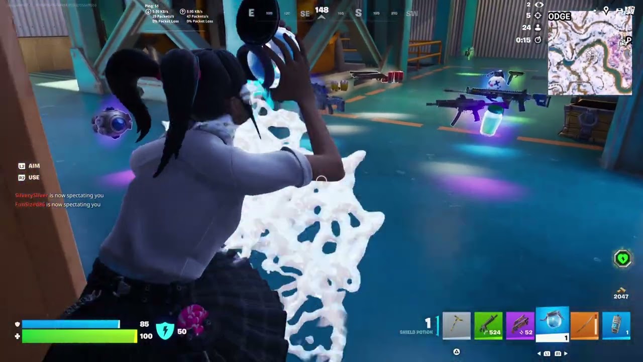 Fortnite How To Beat Players spamming the lightning Weapon