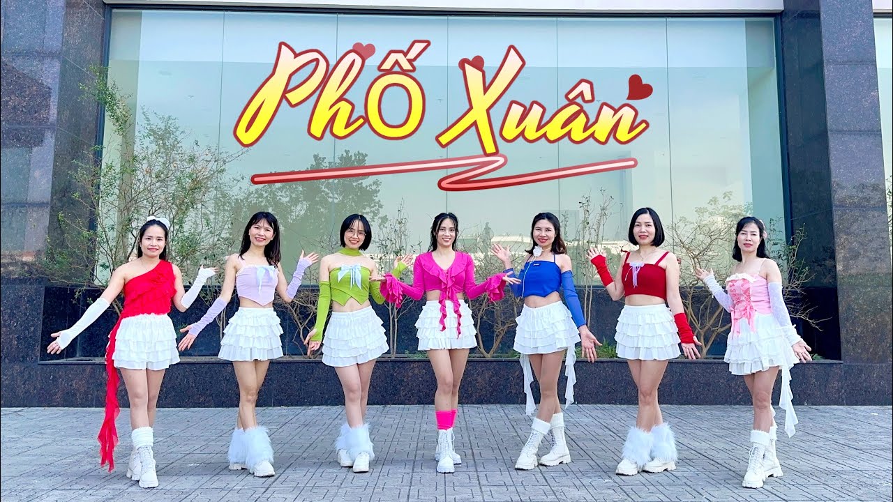 PHỐ XUÂN Remix | Hương Ly | Nhạc tết | Zumba | ZumbaOsaka