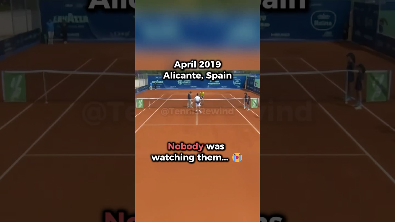 Nobody was watching. 6 years later, the whole world was. 🎾 #tennis #shorts