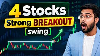 4 Stocks Showing Strong Breakout - Ready to Explode Now  [2026 Swing Trading]