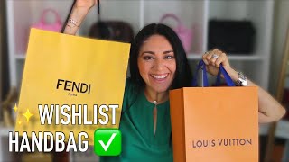 Fendi & Louis Vuitton Unboxings : WISHLIST HANDBAG