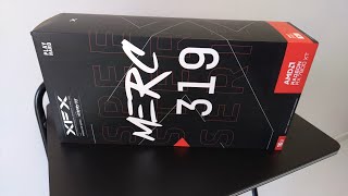 XFX 7800 XT MERC 319 (mercury edition) UNBOXING *345mm long