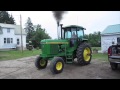 John Deere 4630 straight pipe cold start