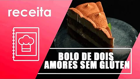 Asse um delicioso bolo de dois amores sem glten Ed...