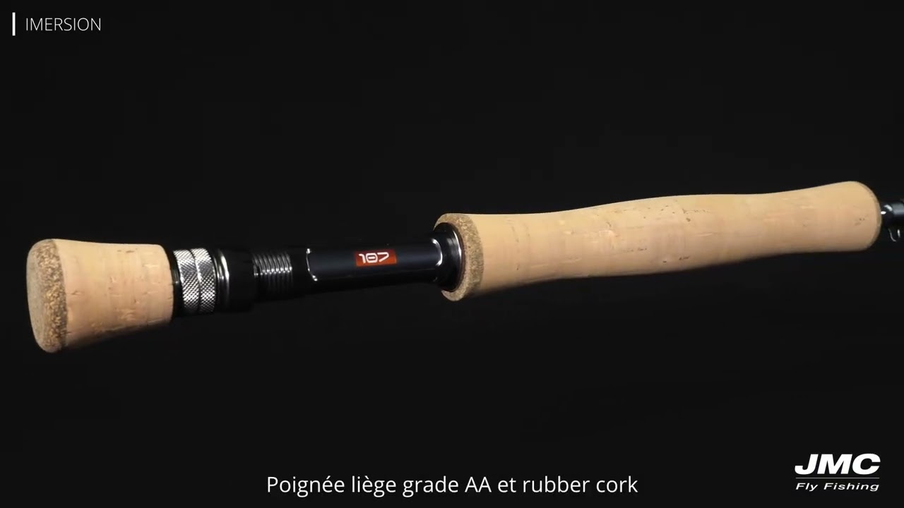 Canne à Pêche Mer JMC LAGON 8' #6 – Soie 8, 4 Brins Avec étui, état Superbe