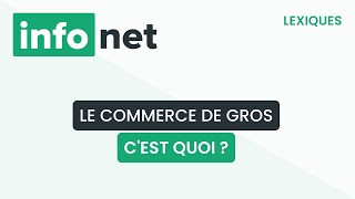 Le commerce de gros, c'est quoi ? (définition, aide, lexique, tuto, explication) Wealth