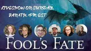 Fools Fate and Tawny Man Trilogy Discussion | ft. Derri, Evie, Pete, Stephanie and Ben