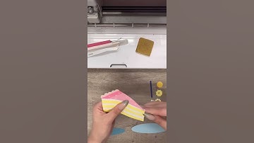 One Minute Make - BIRTHDAY CAKE SLICE - With Gracie - How to Assemble DIY Tutorial with SVG Files