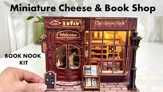 Building a Cozy Cheese & Book Shop Book Nook Kit 📚🧀 Benlarky