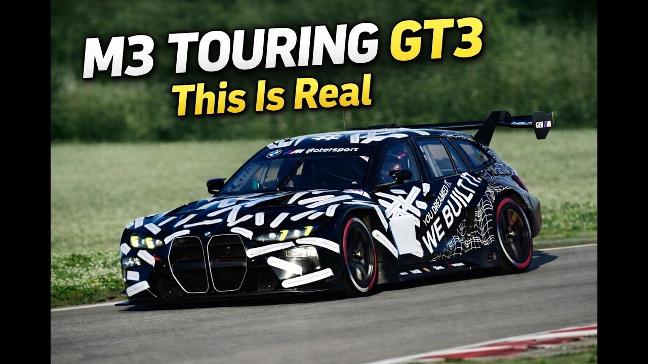 BMW M3 Touring 24H Is Real and It's Heading to the Nürburgring