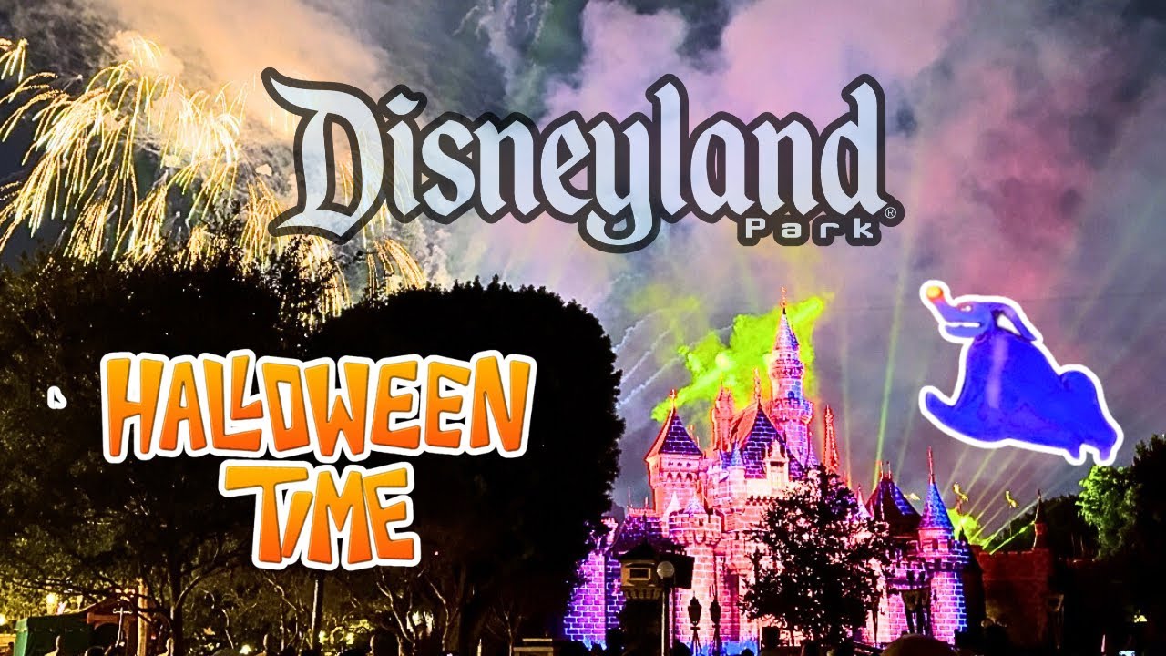 Disney Halloween Screams w/ FIREWORKS at Disneyland 2024