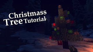 Minecraft: Christmas Tree Tutorial + Custom Decoration | Christmas Special