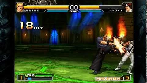 KOF 2002 UM - Geese 100% Combo