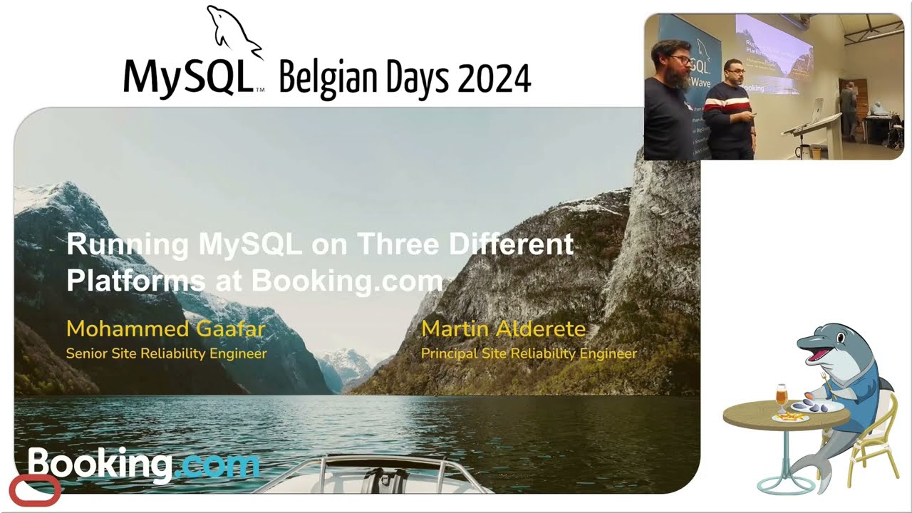 MySQL Belgian Days 2024 - Running MySQL on Three Different Platforms at Booking.com