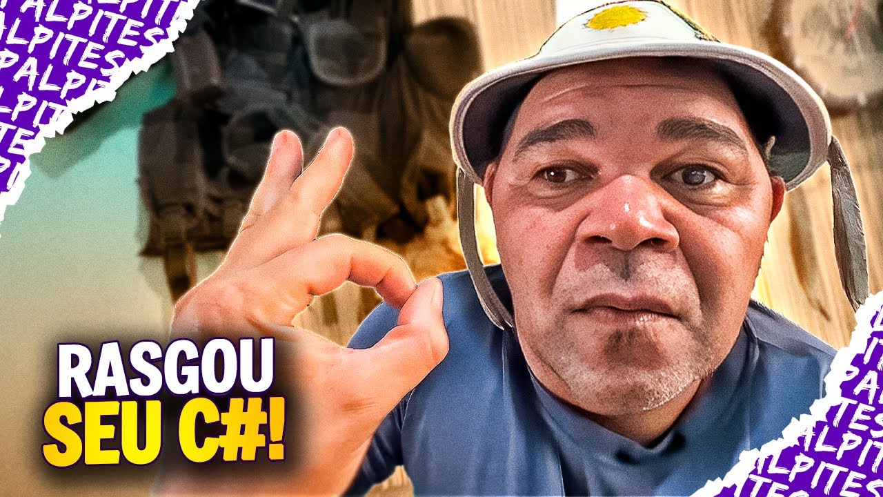 GALO CEGO SE IRRITA COM PERGUNTAS DE INSCRITOS 🤣🤣 | PALPITES DO GALO CEGO