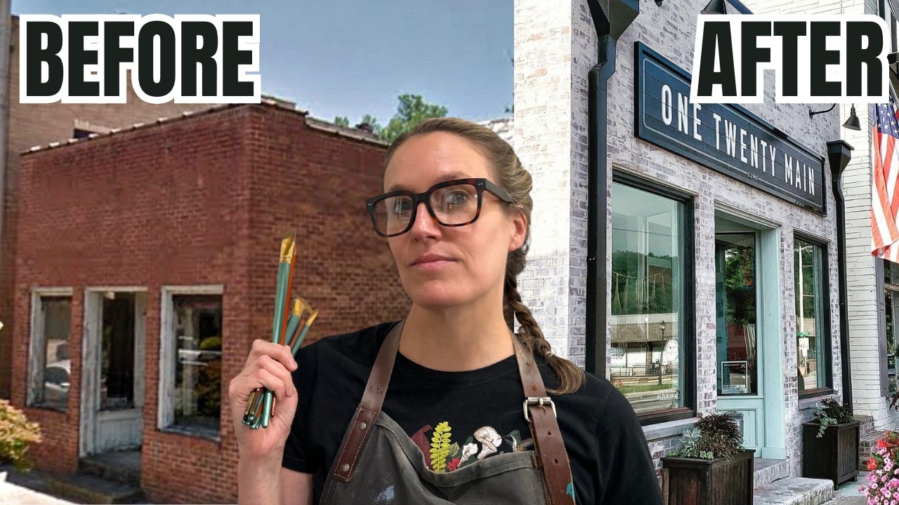 Я купила заброшенное здание… Теперь это моя художественная студия и магазин мечты (до и после).