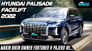 SUV Diesel TERBAIK Ini Bikin Iri Owner Fortuner & Pajero! Hyundai Palisade Facelift 2022 Makin Mewah