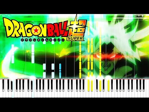 DRAGON BALL SUPER BROLY: MAIN THEME (BLIZZARD - DAICHI MIURA) | Piano Tutorial