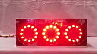 JET BOX LEDテール ブルーテックキャンター用 リレー無（3灯同時点灯
