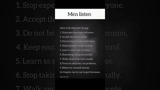 How to Be Mentally Strong 💪 | 10 Powerful Life Lessons#shorts #successmindset
