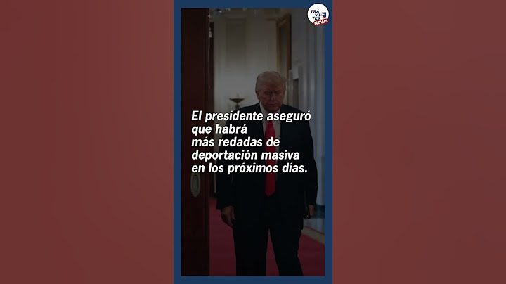 “La mayor operación de deportación masiva de inmigrantes indocumentados de la historia”.