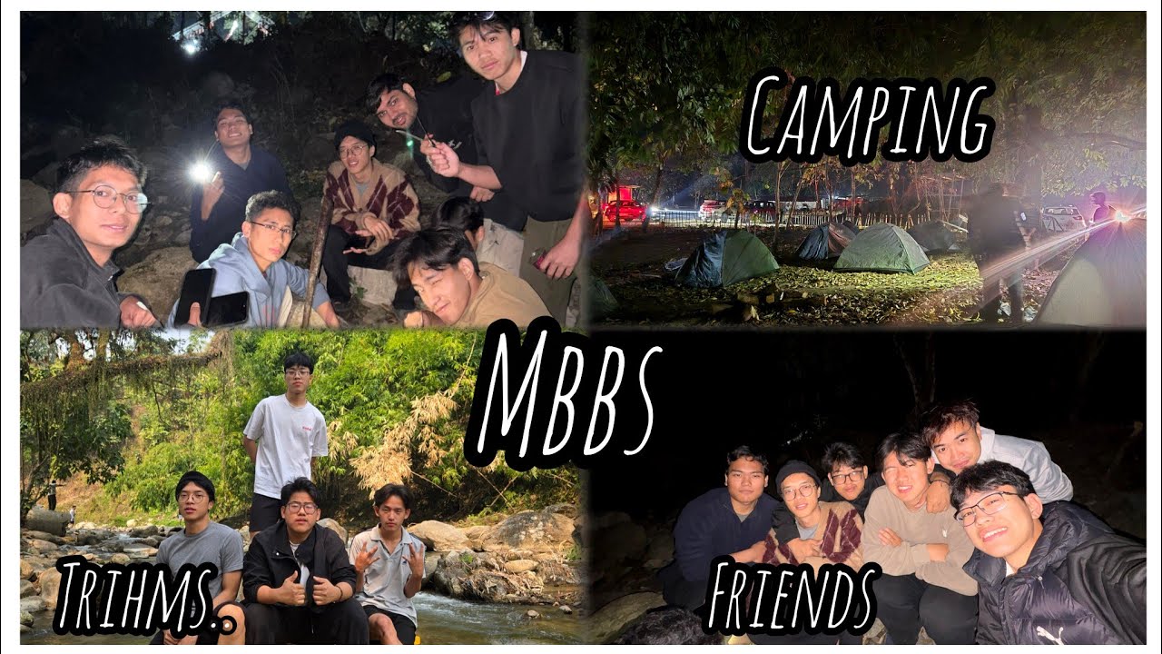 Camp Night🏕 with Friends🫂||MBBS🩺 Diaries✨️ ||TRIHMS||Arunachal Pradesh🌄