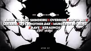 Override x avoid me x Sahara x Live another day x murder in my mind x rave || music ki duniya