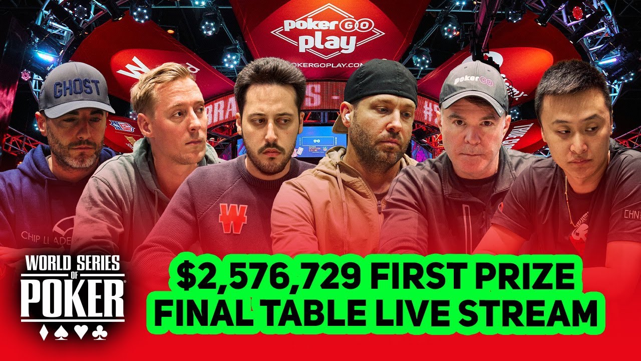 World Series of Poker 2023 $100,000 High Roller Final Table