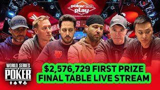 World Series of Poker 2023 | $100,000 High Roller Final Table