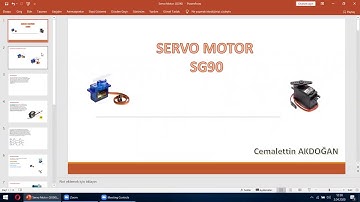 Arduino ile Servo Motor Kullanımı (SG90)