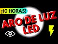 10 Horas de ANILLO DE LUZ LED, ARO DE LUZ | 10 Hours of SCREEN RING LIGHT, LED LIGHT BACKGROUND