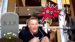 Guy Get's Crushed By Smith Machine