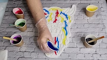 #2315 Incredible Resin Highland Cow Plaque