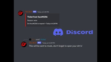 Ticket System Discord | FECBOT