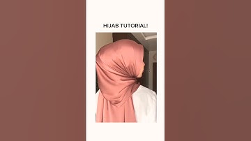 Hijab tutorial🤌🏻🎀 || #hijab #reminder #aesthetic #tutorial #dignity #hijabi